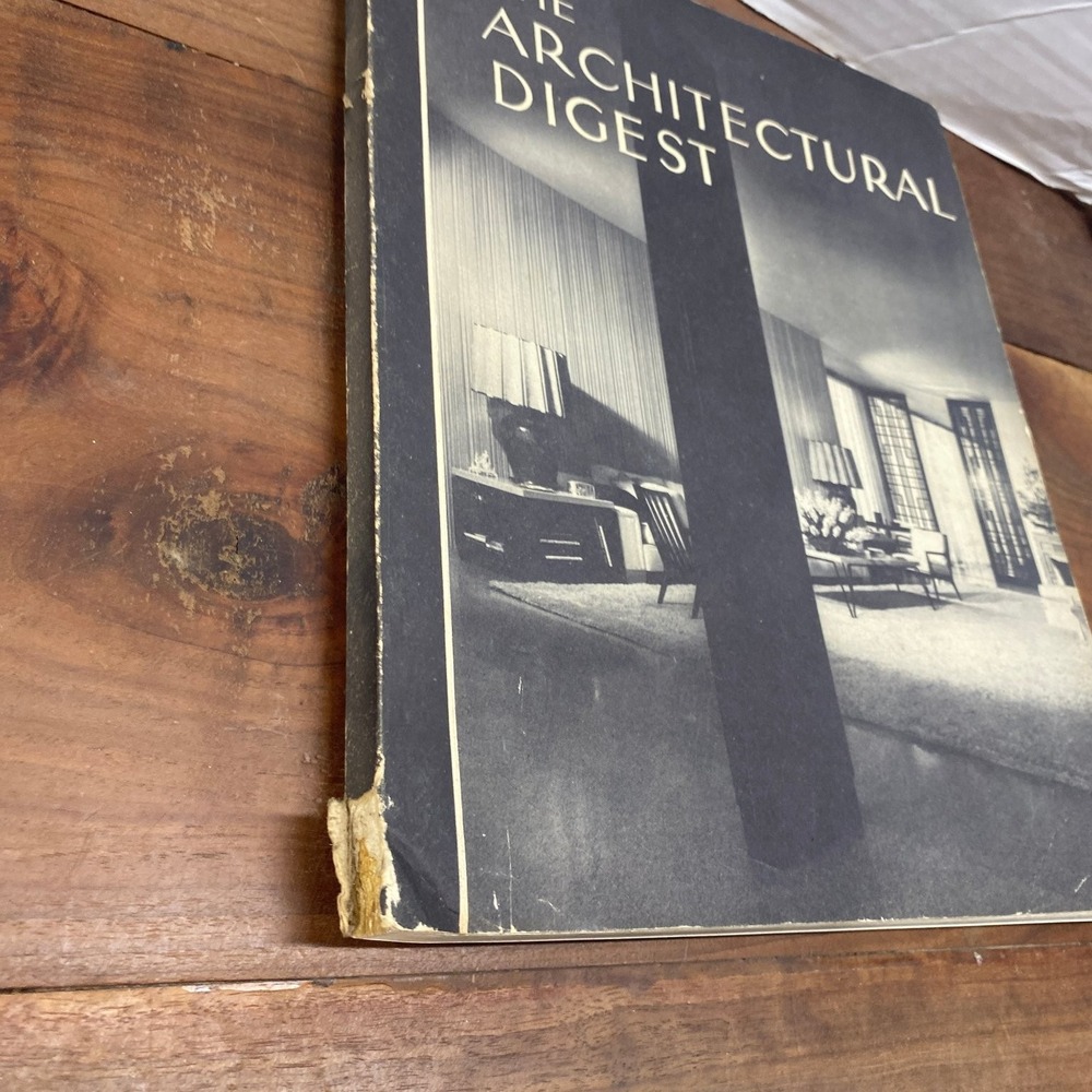 Architectural Digest Magazine Vol 12 No 4 Mid-Century Modern Interiors 1950s - Picture 2 of 6